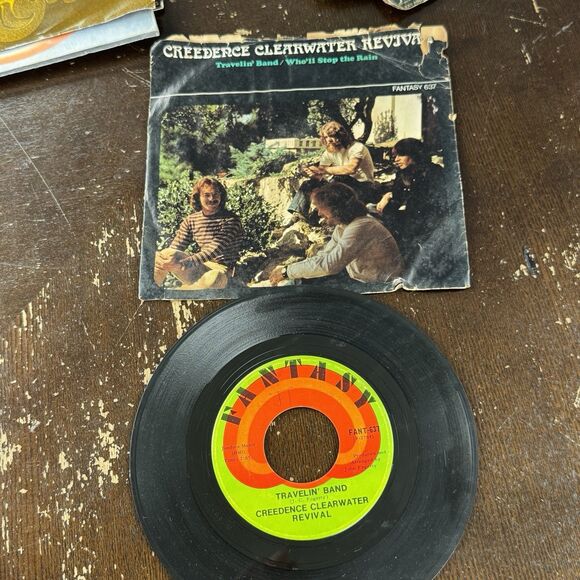 1970s Classic Pop Rock 45s Lot Of 10 CCR Wings Chicago Supertramp Eagles Nesmith - Picture 9 of 11